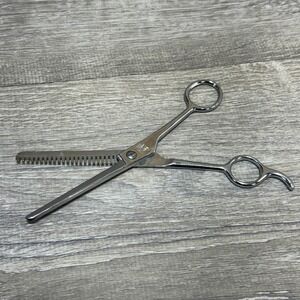 Faro Barber Hair Thinning Shears Scissors Texturizing with Tang Made in USA vtg